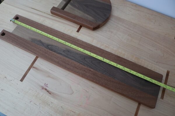 Adjustable Tabletop Bookshelf- Walnut & Sapele - Image 9