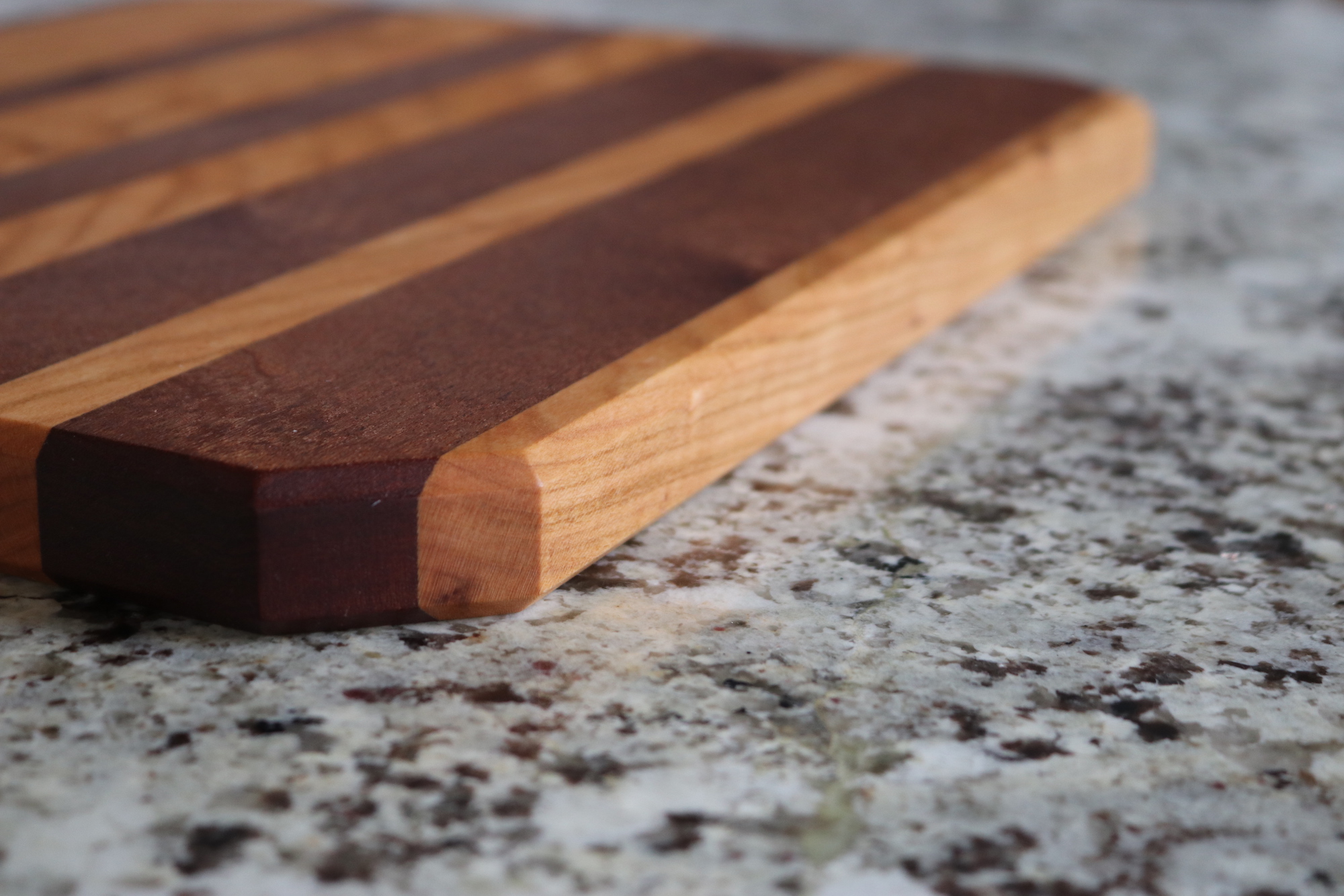 Cutting Board Cherry And Sapele From Food To Wood 