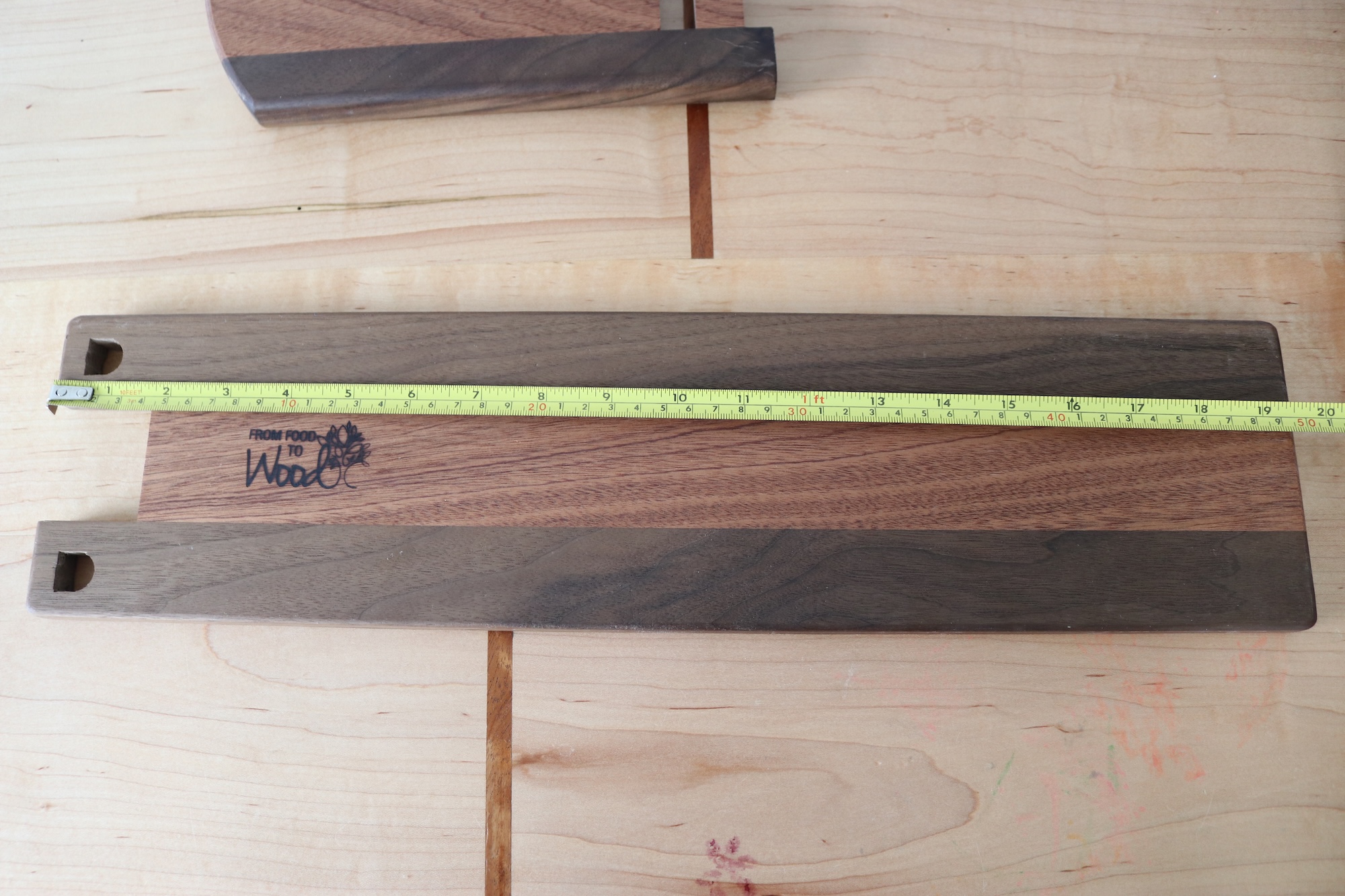 Adjustable Tabletop Bookshelf- Walnut & Sapele - Image 12