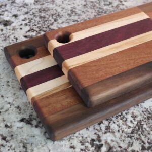 Cutting Board Set of 2- Purple Heart
