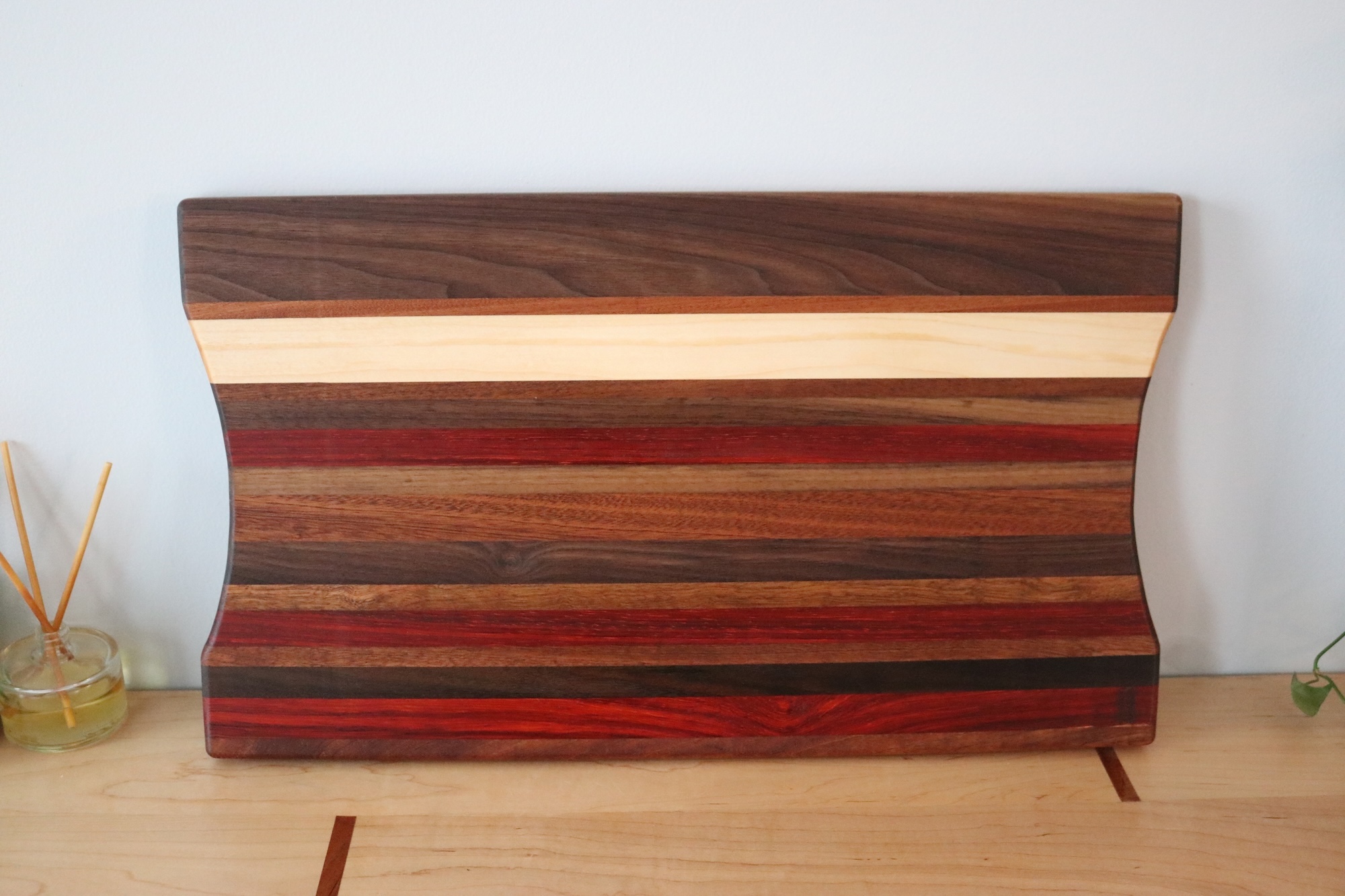 Cutting Board with Easy-Grip Scooped Ends - Image 3