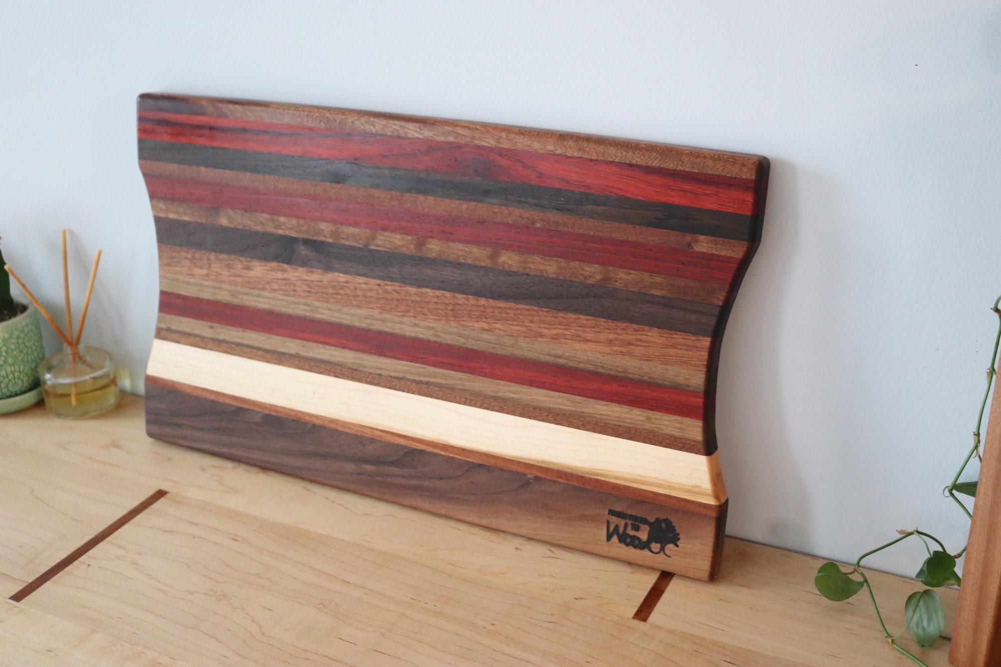 Cutting Board with Easy-Grip Scooped Ends - Image 6