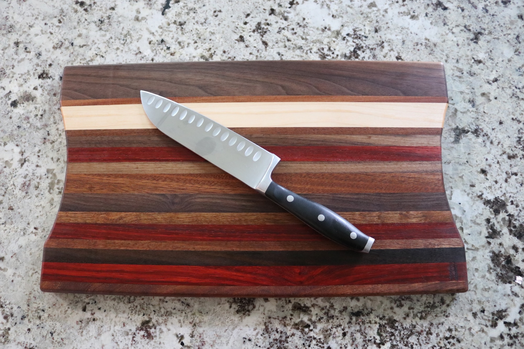 Cutting Board with Easy-Grip Scooped Ends - Image 8