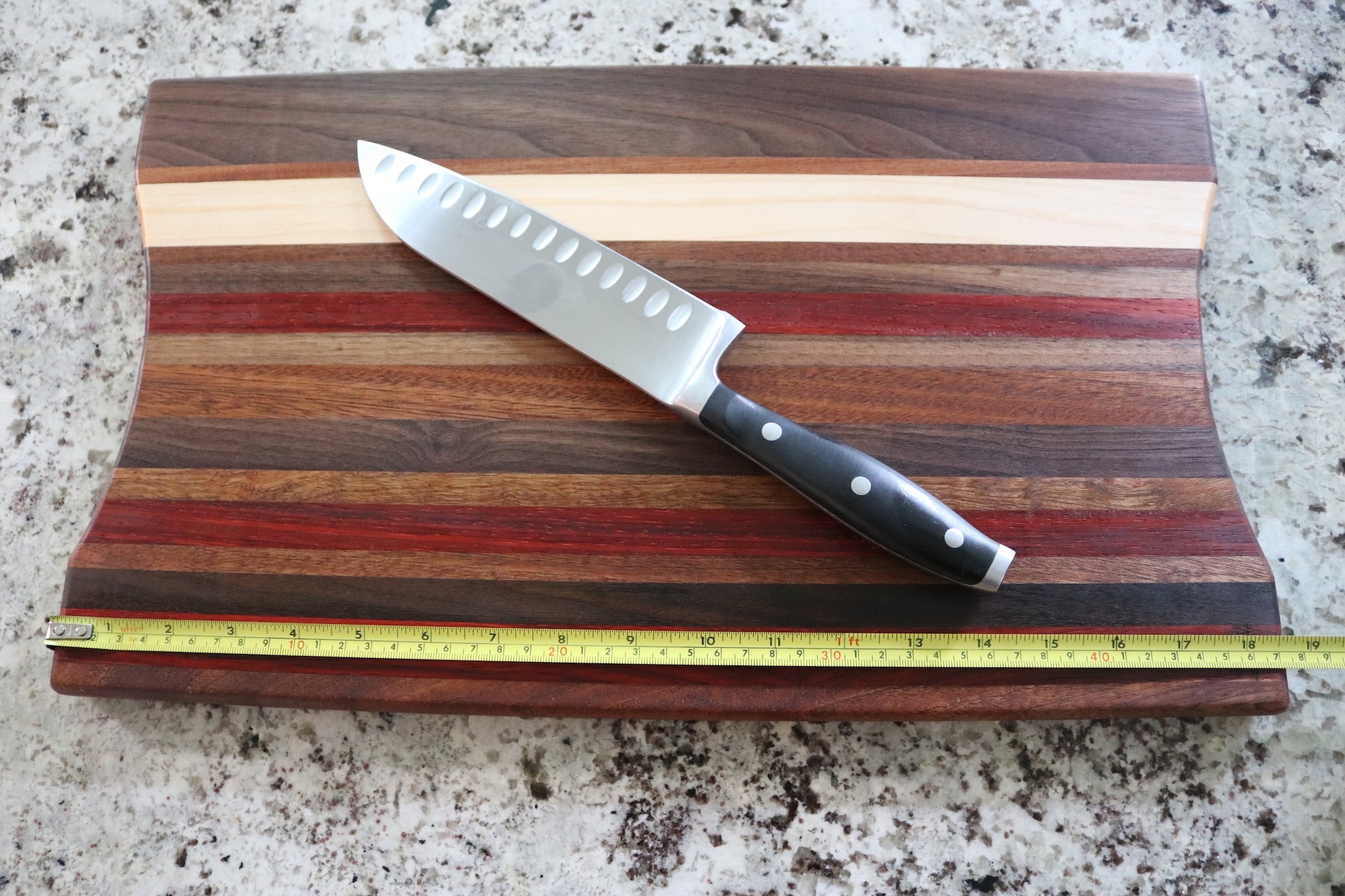 Cutting Board with Easy-Grip Scooped Ends - Image 9