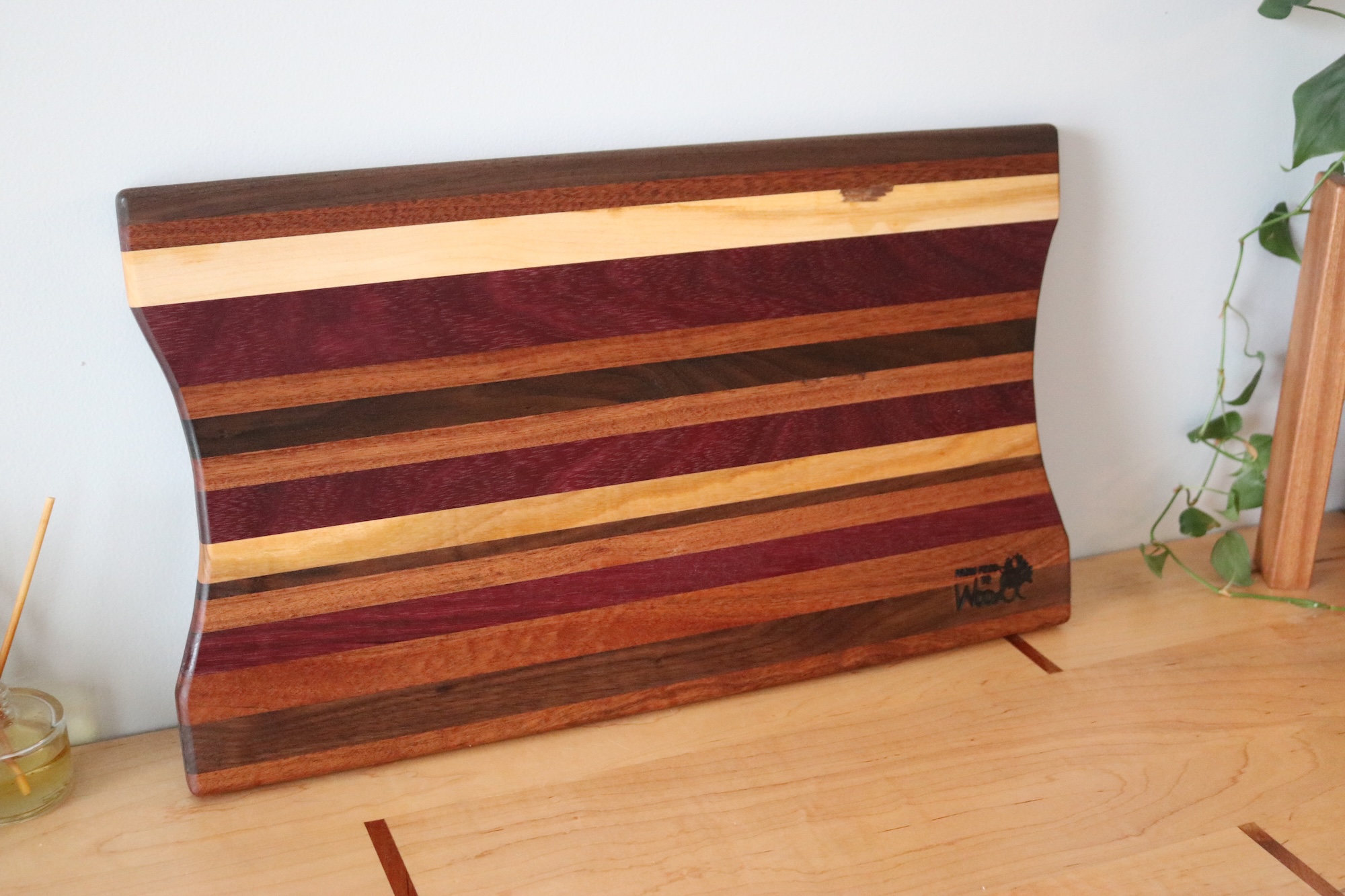 Cutting Board with Easy-Grip Scooped Ends - Image 5