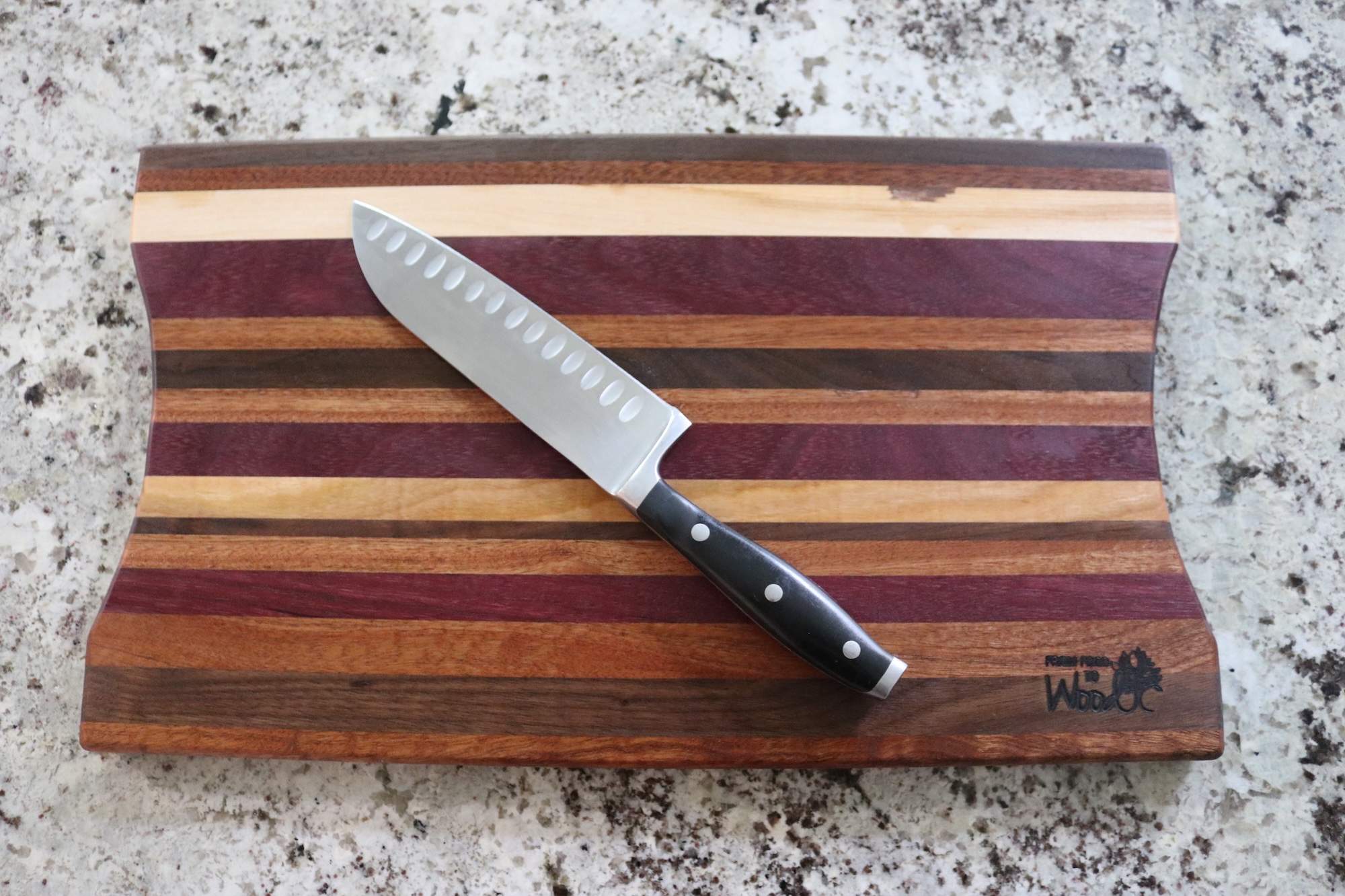 Cutting Board with Easy-Grip Scooped Ends - Image 7