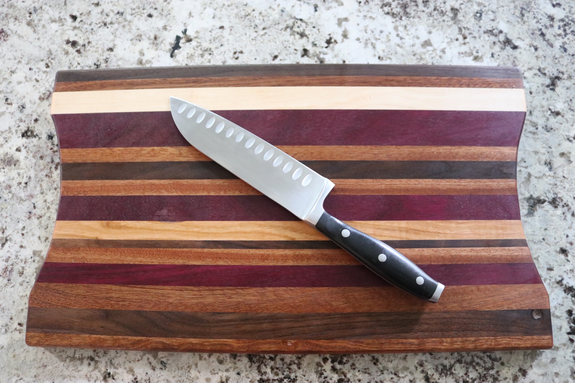 Cutting Board with Easy-Grip Scooped Ends - Image 8