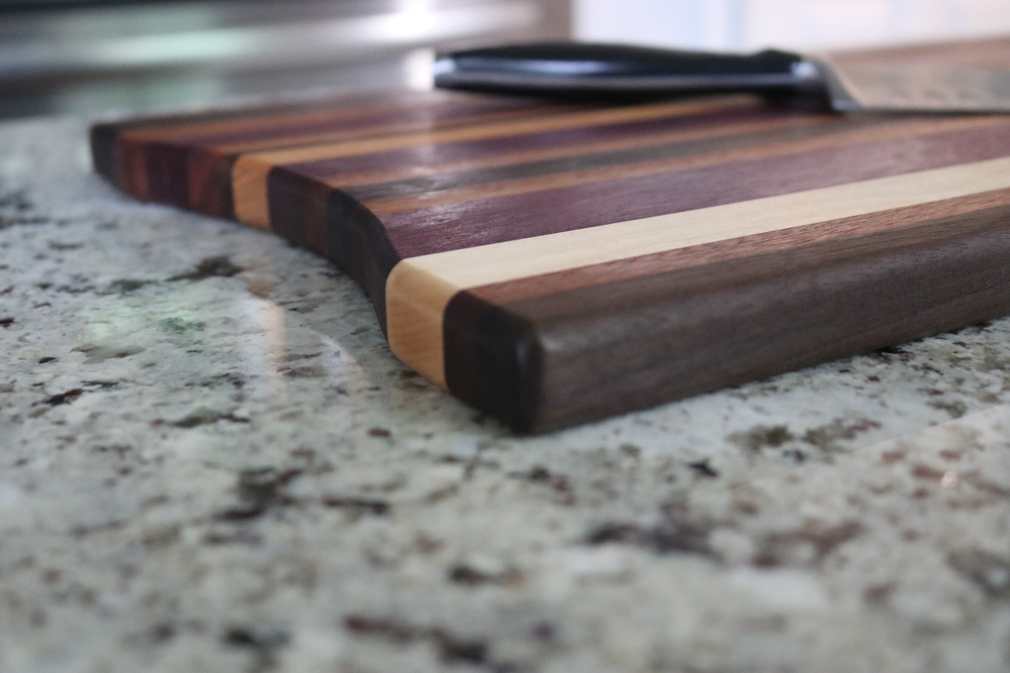 Cutting Board with Easy-Grip Scooped Ends - Image 9