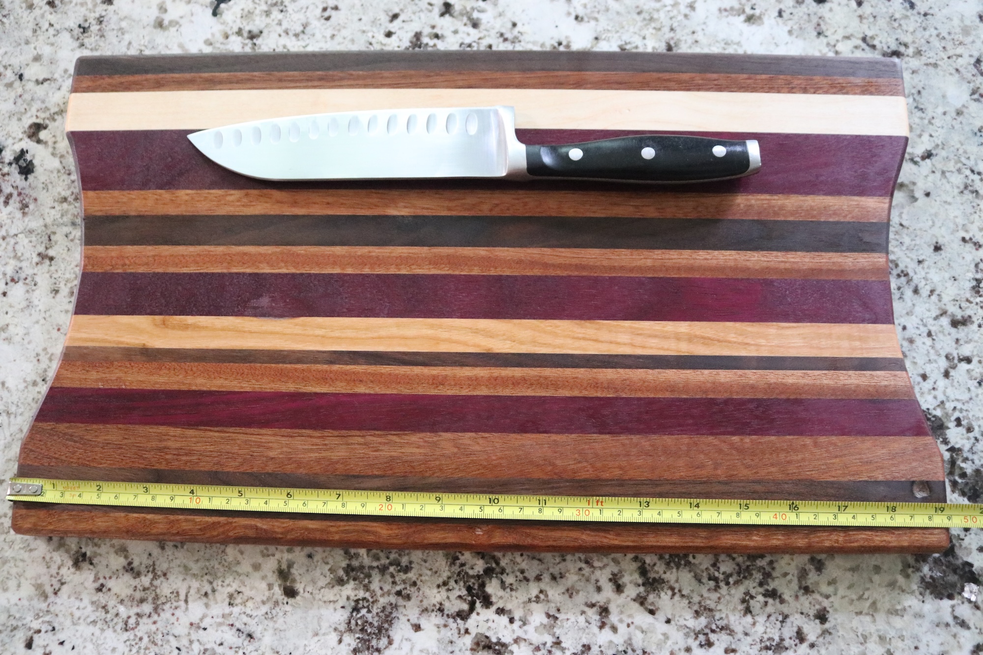 Cutting Board with Easy-Grip Scooped Ends - Image 11