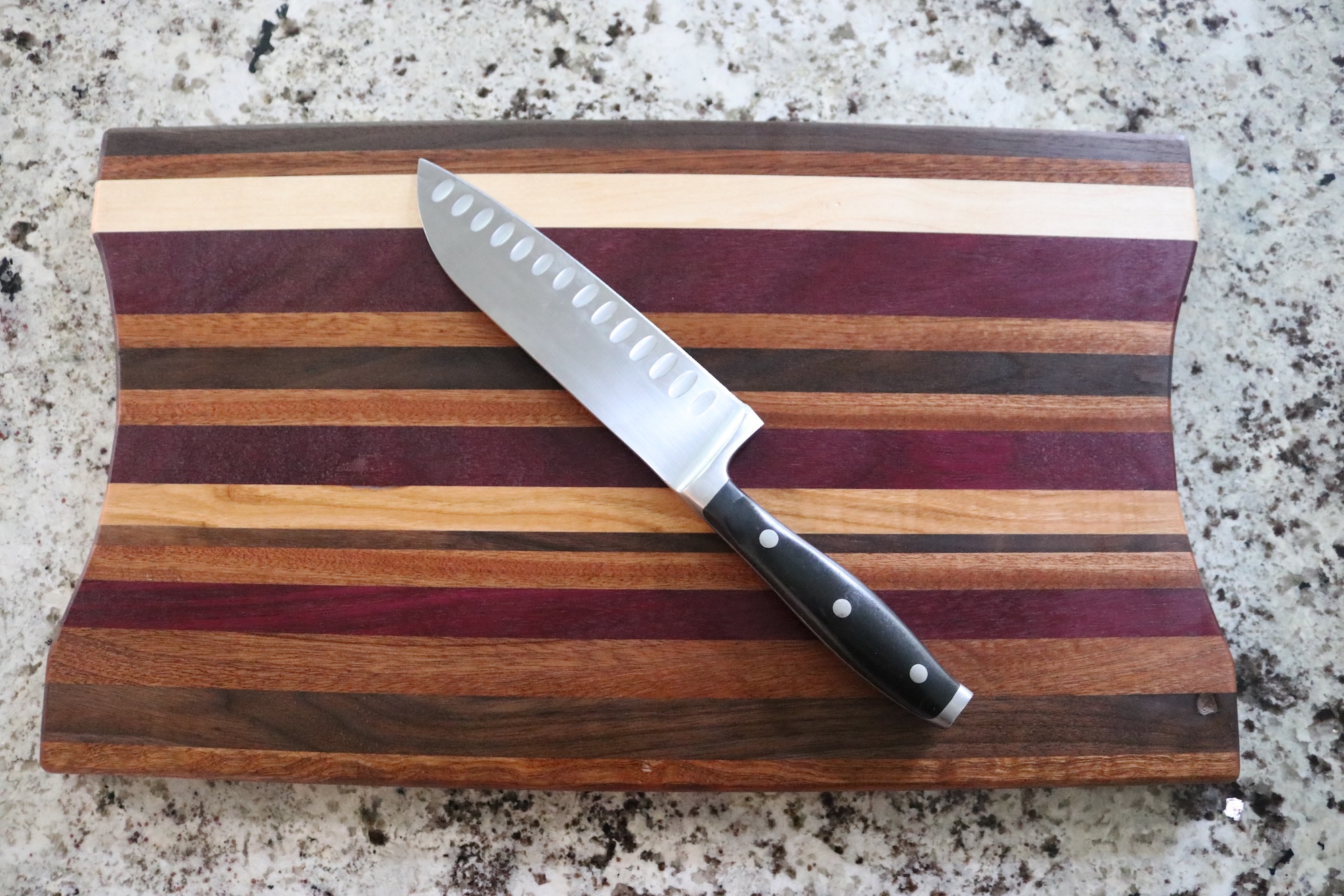 Cutting Board with Easy-Grip Scooped Ends - Image 13