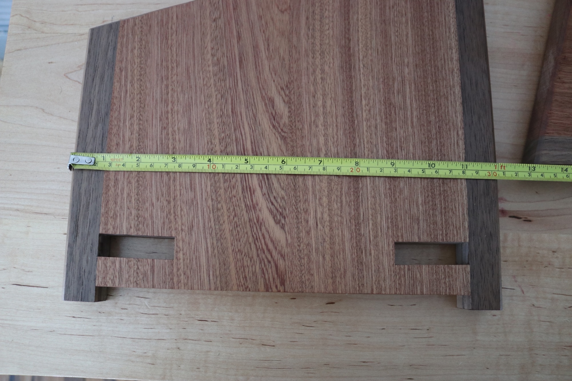 Deep Adjustable Tabletop Bookshelf | Handmade Bookshelf for Cookbooks, Children's Books & Textooks - Image 8