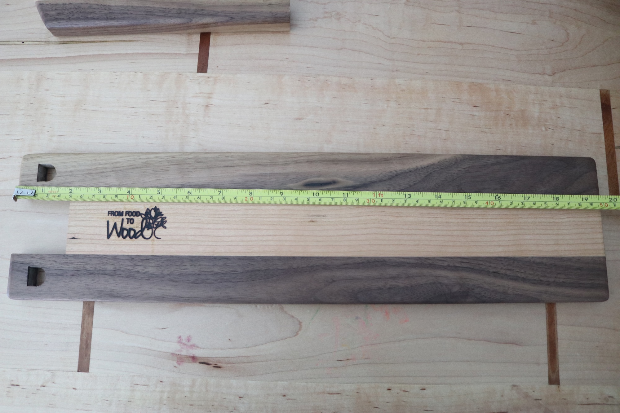 Adjustable Tabletop Bookshelf- Walnut & Cherry - Image 12
